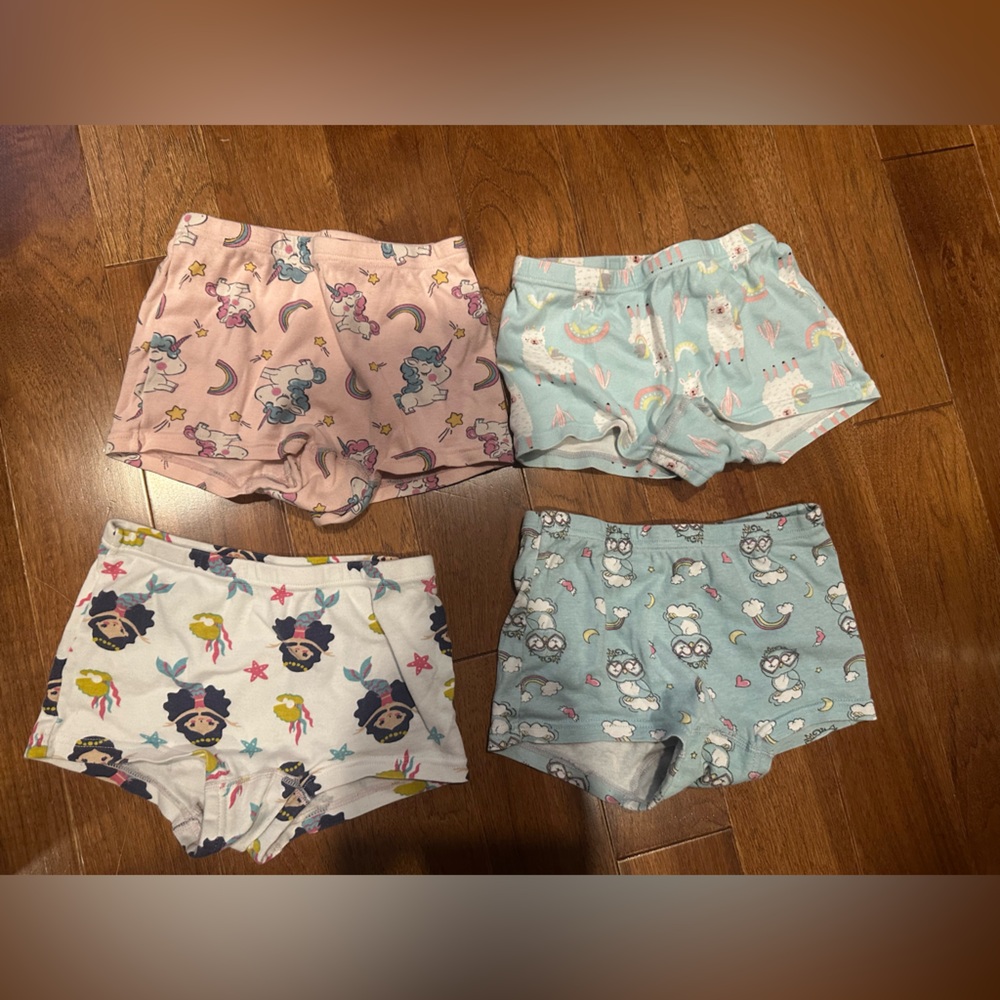 Adorable Kids Pajama Bottoms Set - Pink, Blue, White